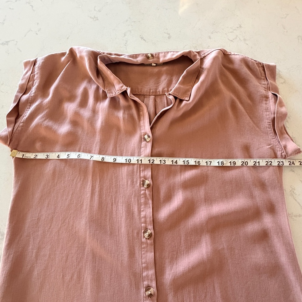 Thread And Supply Short Sleeve Front Button Shirt… - image 8